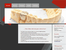 Tablet Screenshot of dentallabor-bennemann.net